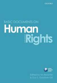 人権法基本文書集（第６版）<br>Brownlie's Documents on Human Rights （6TH）