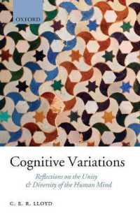 Cognitive Variations : Reflections on the Unity and Diversity of the Human Mind