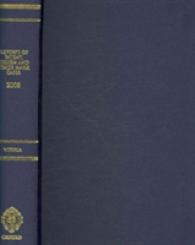 英国特許・意匠・商標判例集：2008年製本版<br>Reports of Patent, Design and Trade Mark Cases : 2008 Bound Volume