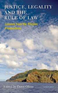 司法、合法性、法の支配：ピトケアン諸島の裁判からの教訓<br>Justice, Legality and the Rule of Law : Lessons from the Pitcairn Prosecutions