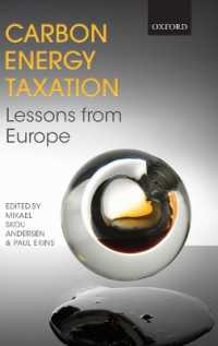 炭素税：欧州の事例<br>Carbon-Energy Taxation : Lessons from Europe