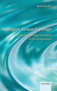 Intelligent Research Design : A Guide for Beginning Researchers in the Social Sciences