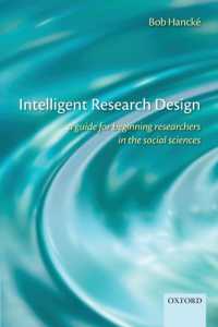 Intelligent Research Design : A Guide for Beginning Researchers in the Social Sciences
