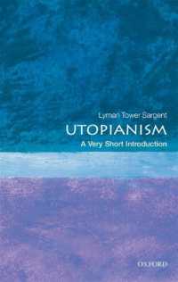 VSIユートピア主義<br>Utopianism : A Very Short Introduction (Very Short Introductions)