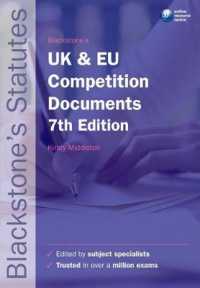 Blackstone's UK and EU Competition Documents （7TH）