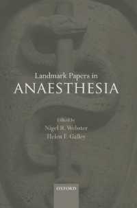Landmark Papers in Anaesthesia (Landmark Papers in)