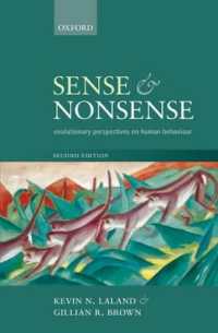 人間行動の進化論的考察（第２版）<br>Sense and Nonsense : Evolutionary perspectives on human behaviour （2ND）