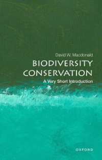VSI生物多様性保護<br>Biodiversity Conservation: a Very Short Introduction (Very Short Introductions)