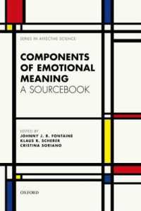 情動語の意味：資料集<br>Components of emotional meaning : A sourcebook