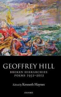 Broken Hierarchies : Poems 1952-2012