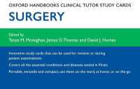 Oxford Handbooks Clinical Tutor Study Cards: Surgery (Oxford Handbooks Study Cards)