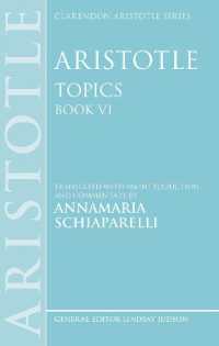 Aristotle: Topics Book VI (Clarendon Aristotle Series)
