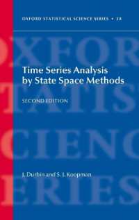 Time Series Analysis by State Space Methods (Oxford Statistical Science Series) （2ND）