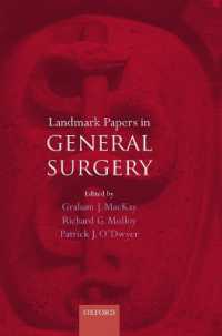 一般外科：主要論文集<br>Landmark Papers in General Surgery (Landmark Papers in)