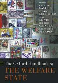 オックスフォード福祉国家ハンドブック<br>The Oxford Handbook of the Welfare State (Oxford Handbooks)