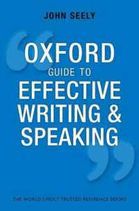オックスフォード効果的英語会話・作文ガイド（第３版）<br>Oxford Guide to Effective Writing and Speaking : How to Communicate Clearly （3RD）
