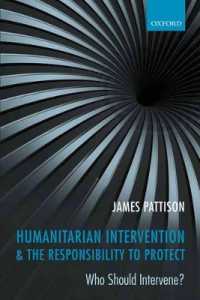 人道的介入と保護する責任<br>Humanitarian Intervention and the Responsibility to Protect : Who Should Intervene?