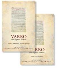 ウァロ著／ラテン語（全２巻・序文・本文・英訳・注解）<br>Varro: De lingua Latina : Introduction, Text, Translation, and Commentary