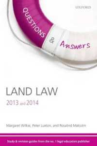 Questions & Answers Land Law 2013-2014 （9TH）