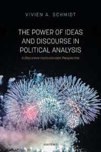 政治分析における思想と言説の力<br>The Power of Ideas and Discourse in Political Analysis : A Discursive Institutionalist Perspective