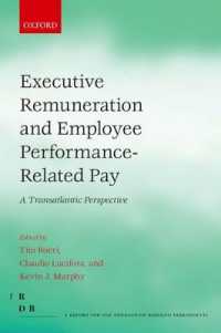役員報酬と従業員の業績給：欧米の比較考察<br>Executive Remuneration and Employee Performance-Related Pay : A Transatlantic Perspective (Fondazione Rodolfo Debendetti Reports)