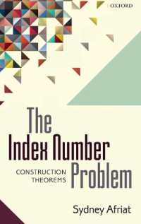 経済指数の問題<br>The Index Number Problem : Construction Theorems