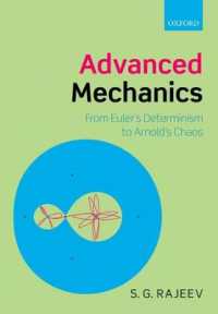力学の教科書<br>Advanced Mechanics : From Euler's Determinism to Arnold's Chaos
