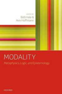 Modality : Metaphysics, Logic, and Epistemology