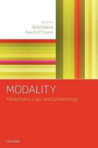 Modality : Metaphysics, Logic, and Epistemology