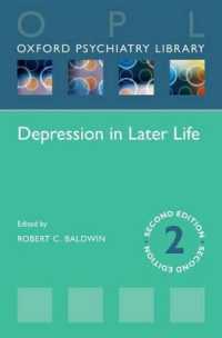 Depression in Later Life (Oxford Psychiatry Library) （2ND）