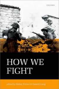 How We Fight : Ethics in War (Mind Association Occasional Series)
