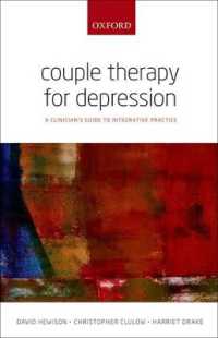 Couple Therapy for Depression : A clinician's guide to integrative practice
