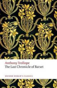 The Last Chronicle of Barset : The Chronicles of Barsetshire (Oxford World's Classics)