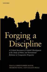 Forging a Discipline : A Critical Assessment of Oxford's Development of the Study of Politics and International Relations in Comparative Perspective