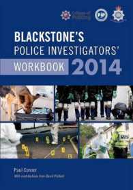 Blackstone's Police Investigators' 2014 （Workbook）