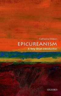VSIエピクロス主義<br>Epicureanism : A Very Short Introduction (Very Short Introductions)