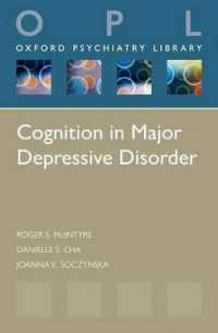 Cognition in Major Depressive Disorder (Oxford Psychiatry Library)