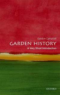 VSI庭園史<br>Garden History: a Very Short Introduction (Very Short Introductions)