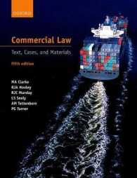 英国商法：読本・判例・資料（第５版）<br>Commercial Law : Text, Cases, and Materials (Blackstone's Statutes) （5TH）