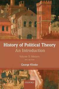 History of Political Theory: an Introduction : Volume II: Modern （2ND）