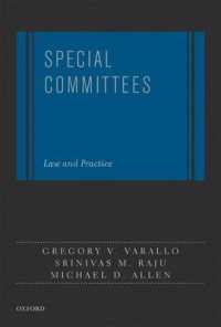 Special Committees : Law and Practice