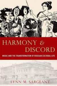 Harmony and Discord : Music and the Transformation of Russian Cultural Life (The New Cultural History of Music Series)