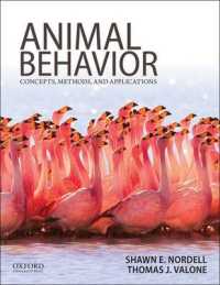 Animal Behavior : Concepts, Methods, and Applications