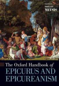 オックスフォード版　エピキュロスとエピキュロス主義ハンドブック<br>Oxford Handbook of Epicurus and Epicureanism (Oxford Handbooks)