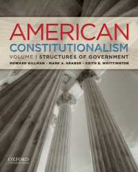 American Constitutionalism, Volume I : Structures of Government