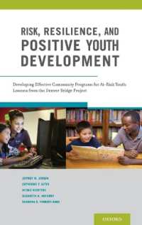 Risk, Resilience, and Positive Youth Development : Developing Effective Community Programs for At-Risk Youth: Lessons from the Denver Bridge Project