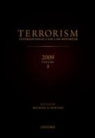 Terrorism : International Case Law Reporter 2009 Volume 2 (Terrorism: International Case Law Reporter) -- Hardback 〈2〉