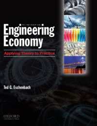 Engineering Economy : Applying Theory to Practice （3RD）