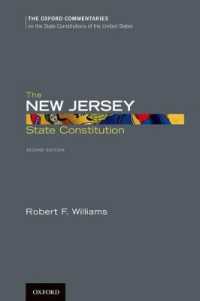 The New Jersey State Constitution (Oxford Commentaries on the State Constitutions of the United States)