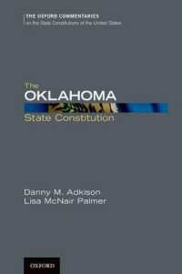 The Oklahoma State Constitution (Oxford Commentaries on the State Constitutions of the United States)